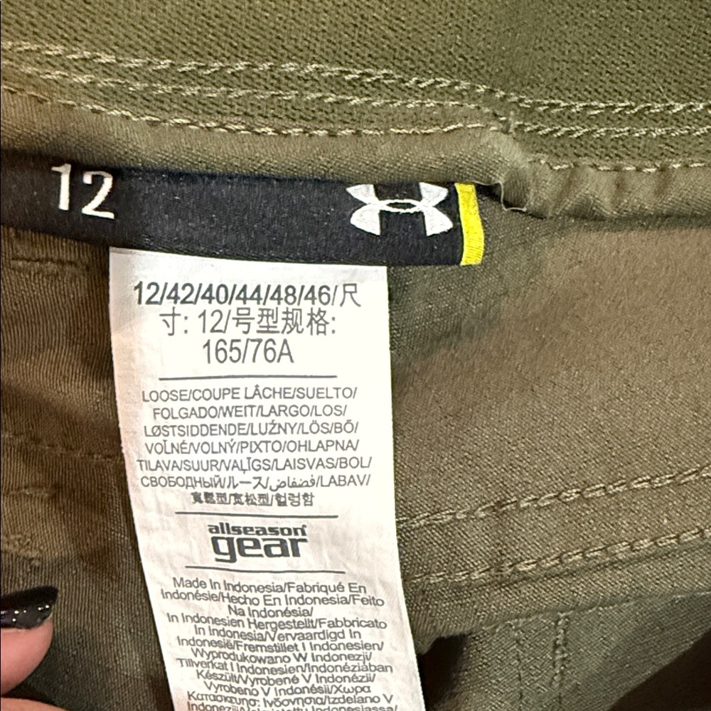 Under Armour Women's Jeans - Olive Green